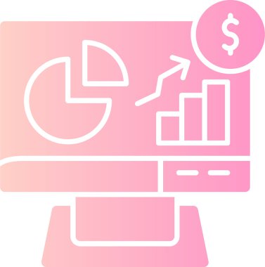 Çizelge. Web simgesi basit illüstrasyon