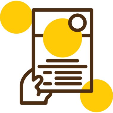 vektör haber simgesi, vektör illüstrasyonu