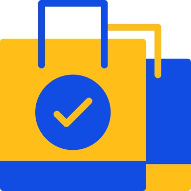 çanta alışverişi ekommerce simgesi