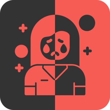 Yüzü olan hasta biri, koronavirüs enfeksiyonu.