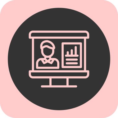 seo modern simgesinin vektör illüstrasyonu