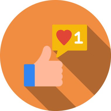 Simge vektör illüstrasyonu gibi