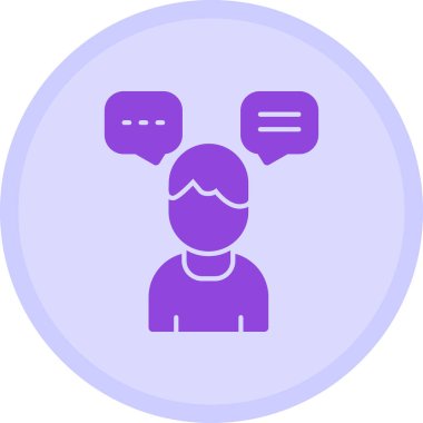 konuşma kabarcığı vektör çizimi