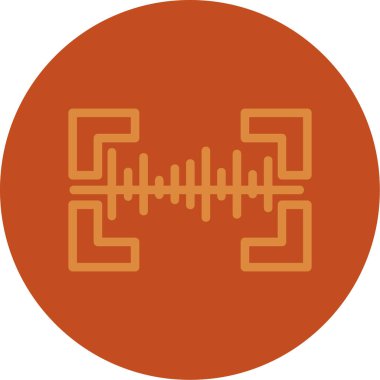 Vektör müzik simgesi illüstrasyonu