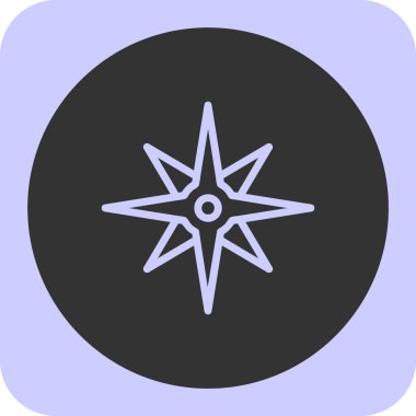 Pusula simgesi vektör resimlemesi