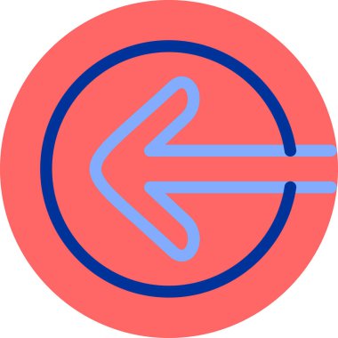 Modern bir simgenin vektör illüstrasyonu