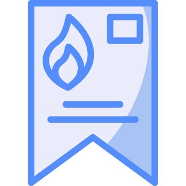 Gaz. Web simgesi basit illüstrasyon