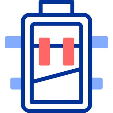 pil simgesi, vektör illüstrasyon tasarımı