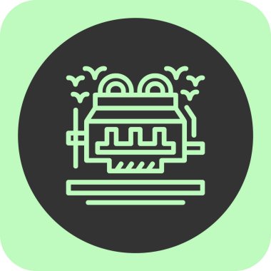 Gıda simgesinin vektör illüstrasyonu