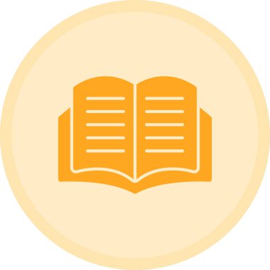 Kitap. Web simgesi vektör illüstrasyonu