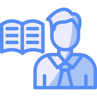 kitap eğitimi öğrenme simgesi - özet biçimi