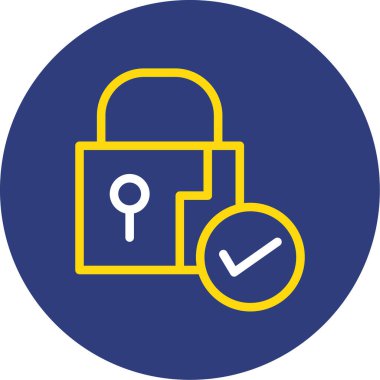 Modern b 'nin vektör illüstrasyonu kilit simgesinden yoksun