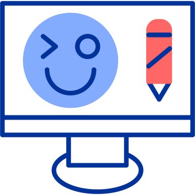 Web ve geliştirme çizgisi vektör simgesi.