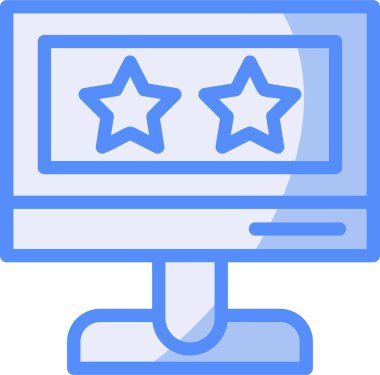 derecelendirme geribildirim simgesi - taslak biçimi