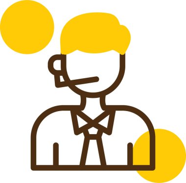 Kahve fincanı olan bir iş adamı.