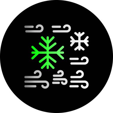 Projeniz için vektör kar tanesi simgesi