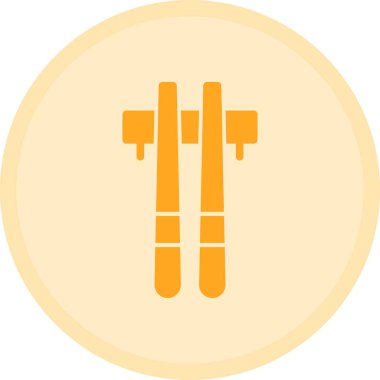 Modern simgenin vektör illüstrasyonu