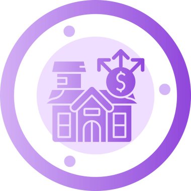 ev simgesi vektör illüstrasyonu