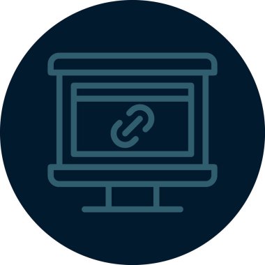 seo modern simgesinin vektör illüstrasyonu