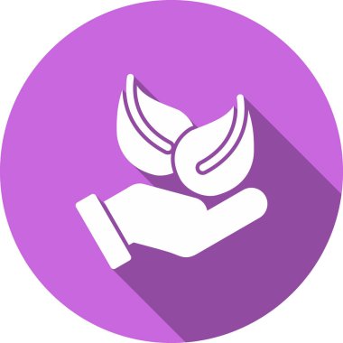 Bir çiçeğin vektör illüstrasyonu