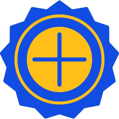 Hıristiyan haçı. Web simgesi