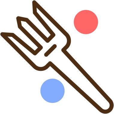 Bir fırça vektör illüstrasyonunu tutan el