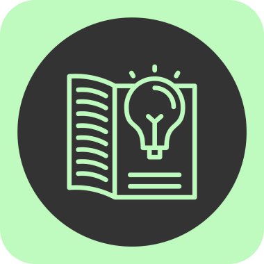 Soyut arka grupta izole edilmiş ampul simgesi