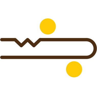 Çizgi film simgesinin vektör çizimi