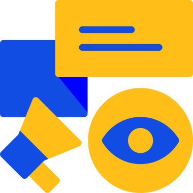 Göz. Web simgesi basit tasarım