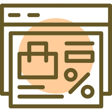 Kişisel ve ticari kullanım için vektör web simgesi