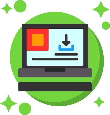 Internet ağ vektör simgesi