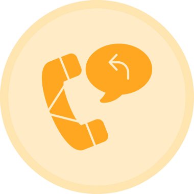 çağrı simgesi, vektör illüstrasyonu.