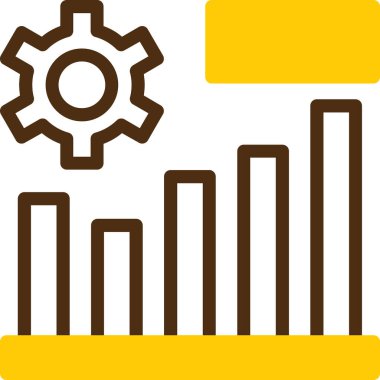 Fabrika simgesi vektör illüstrasyonu