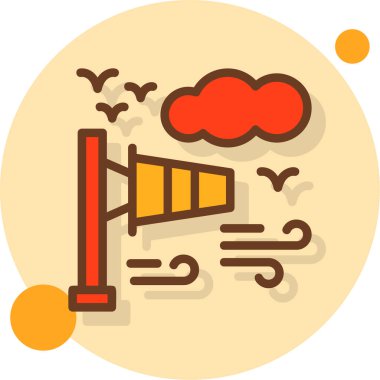 Yaz plajı. Basit resimleme