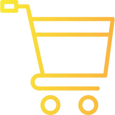 Alışveriş arabası simgesi tasarımı