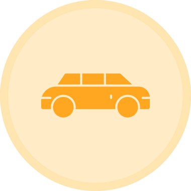 araba simgesi vektör illüstrasyonu