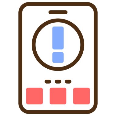 Beyaz arkaplanda çağrı simgesi, vektör illüstrasyon tasarımı