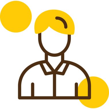 Kask vektör simgesine sahip işçi