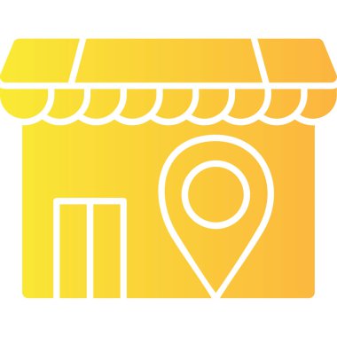 Harita işaretleyici simgesi. taslak konum belirleyici vektör sembolü, ince ve izole