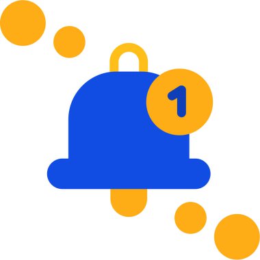 Zil. Web simgesi basit illüstrasyon