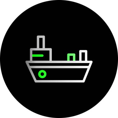 gemi vektör illüstrasyon tasarımı