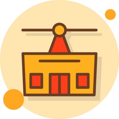 Alışveriş web simgesi basit vektör illüstrasyonu