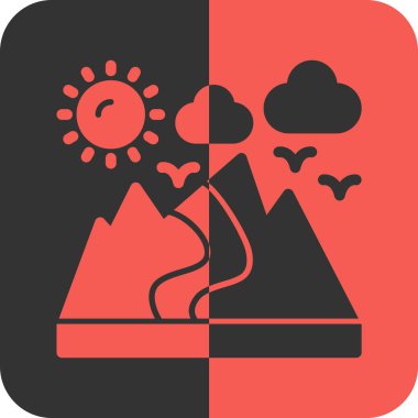 Vektör illüstrasyonu, simge ögesi biçimi