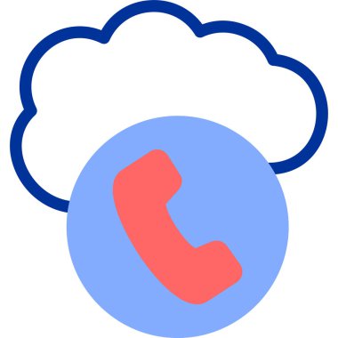 - Telefon. Web simgesi basit illüstrasyon