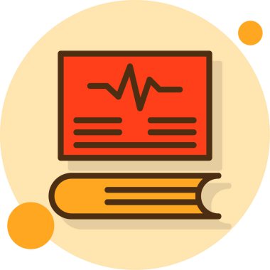 Eğitim simgesi, vektör illüstrasyonu