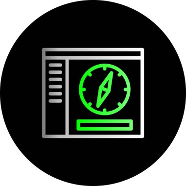 Görüntün için vektör seo simgesi...