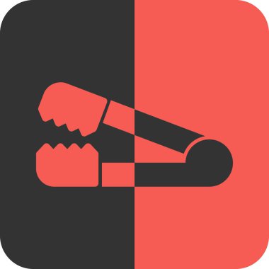 Bir fincan kahve ikonu tutan izole bir erkeğin resmi.