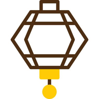 Fener ağ simgesi. Basit resimleme