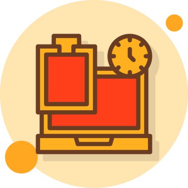 iş simgesi, vektör resimleme