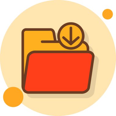 kutu teslim lojistik simgesi - taslak biçimi